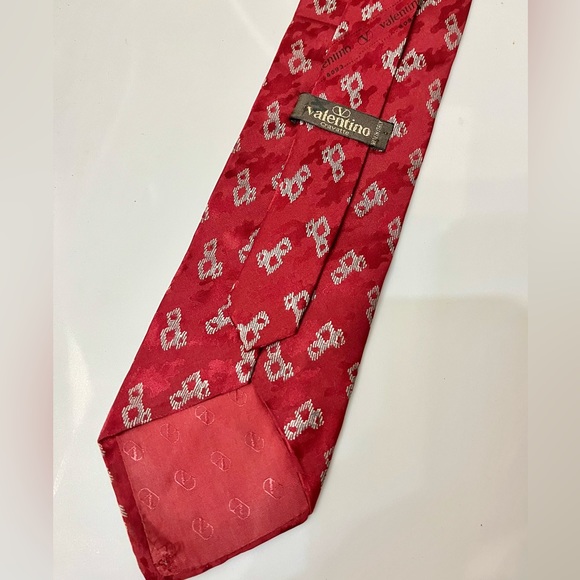 Vintage Valentino Cravatte Silk Tie - Picture 4 of 4